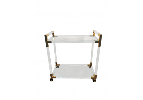 Стол сервировочный Беверли MH1780DC, 80х42х84 см, золото