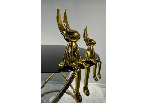 Комплект Золотые кролики IST-082, золотой глянцевый