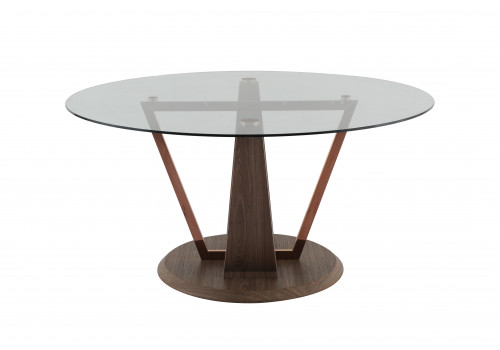 Стол обеденный Орео Гранд F-1530, прозрачный