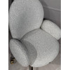Кресло офисное Клауд PRO BS1239-WT, белый крем/золото