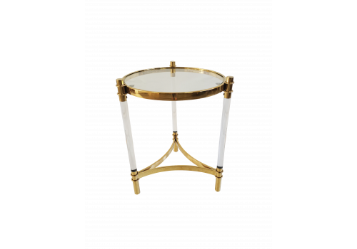 Стол журнальный Эклект MH1796ET, 53x53х62 см, золото
