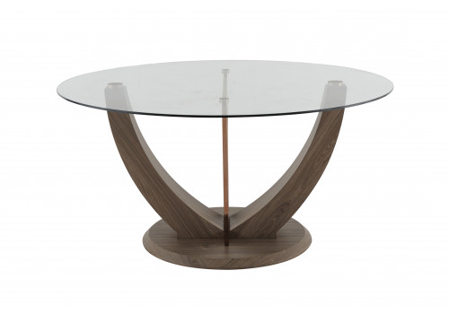 Стол обеденный Орео Гранд F-1530, прозрачный