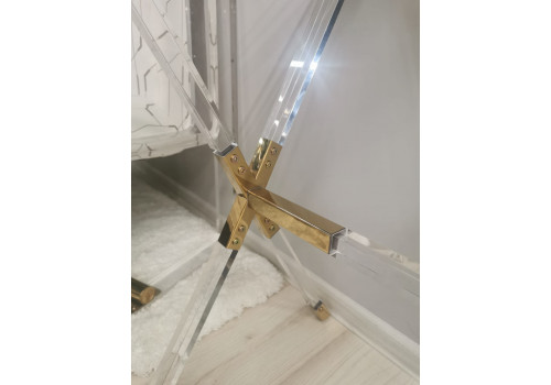 Консоль Джорджия MH-10ST, 120х40х76 см, прозрачный