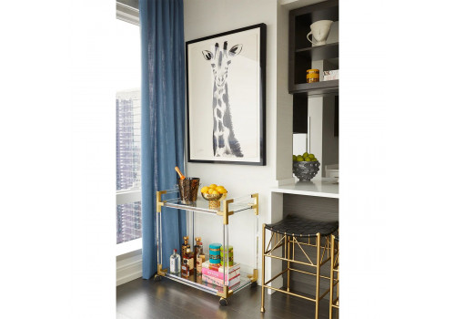 Стол сервировочный Беверли MH1780DC, 80х42х84 см, золото