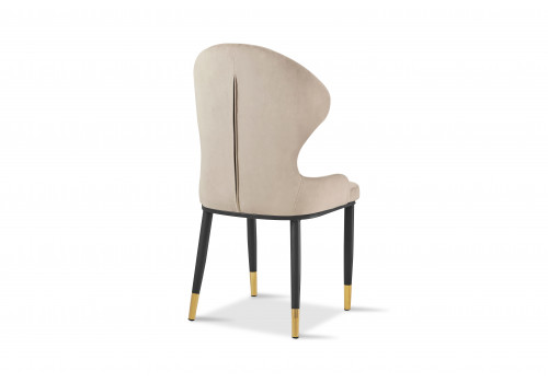 Стул обеденный Констанция DC-3033, бежевый/черный