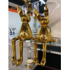 Статуэтка Золотой кролик IST-026, 26 см, золотой глянцевый