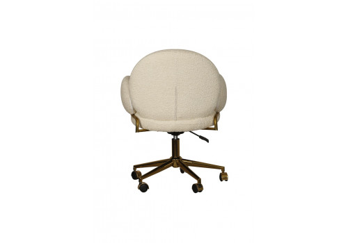 Кресло офисное Клауд TW-1137-OF, 65х63х89, молочный