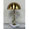Лампа настольная MOLECULE с прозрачными шарами, 30х51 см, золото