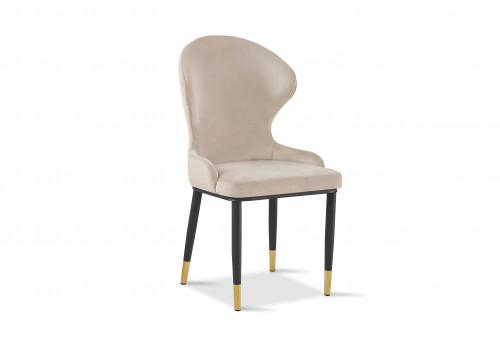 Стул обеденный Констанция DC-3033, бежевый/черный